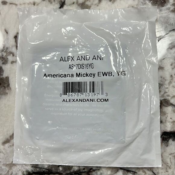 ✨ Alex and Ani Americana Mickey Mouse Bracelet, NWT! ✨ - Picture 5 of 6